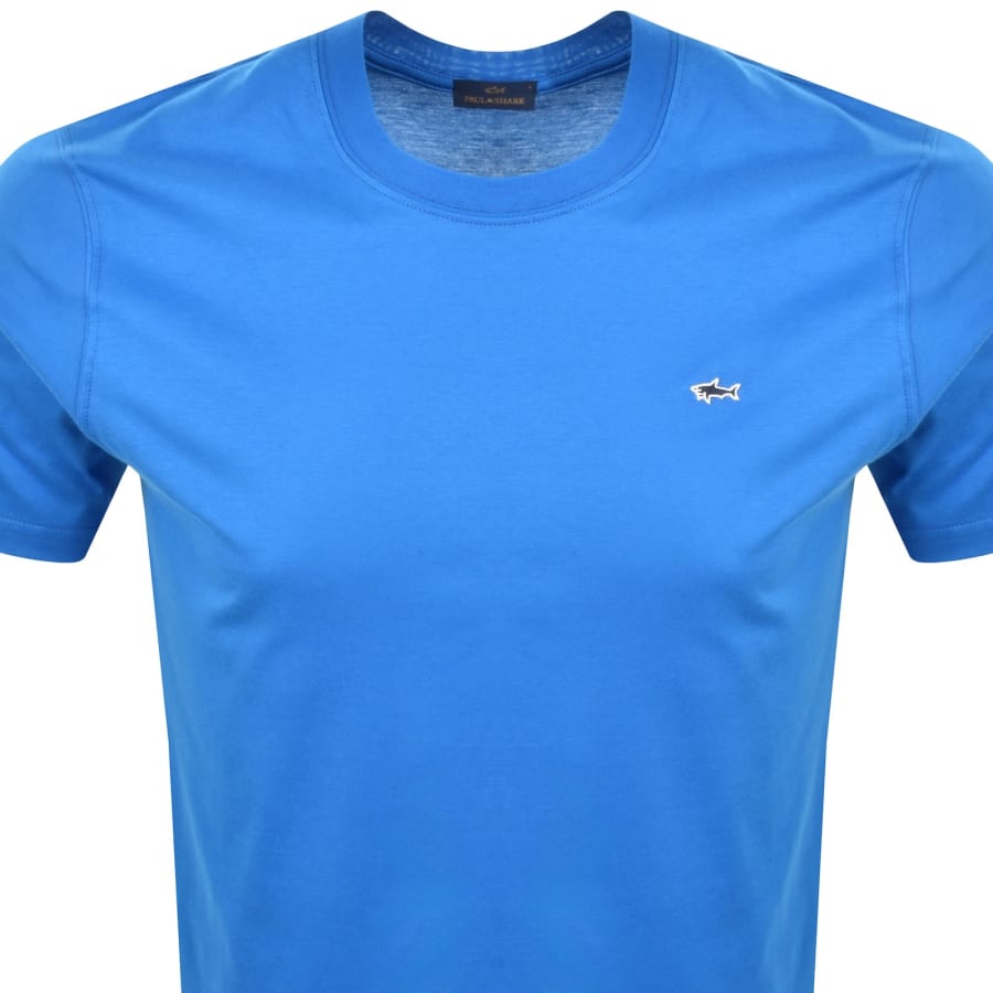 Image number 2 for Paul And Shark Logo T Shirt Blue