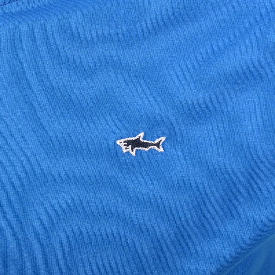 Image number 3 for Paul And Shark Logo T Shirt Blue