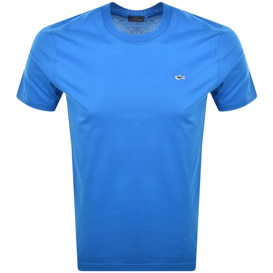 Image number 1 for Paul And Shark Logo T Shirt Blue