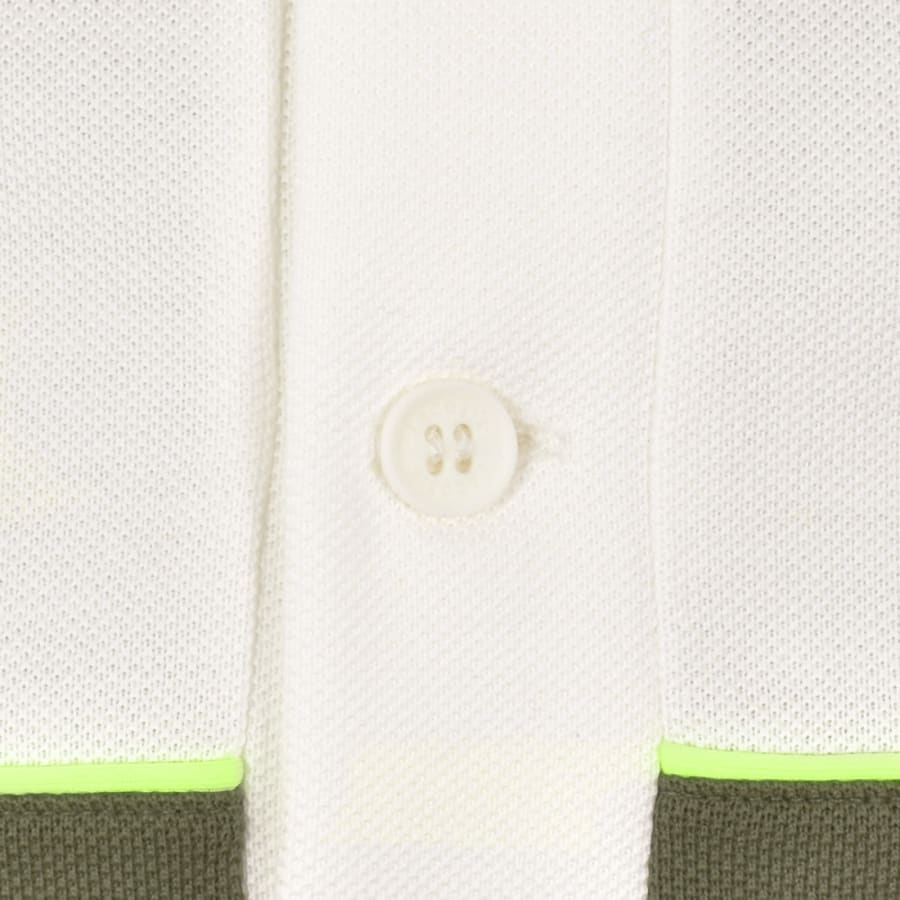 Image number 4 for Lacoste Colour Block Polo T Shirt White