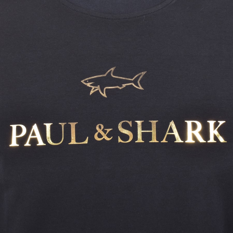 Image number 3 for Paul And Shark Logo Sweatshirt Navy