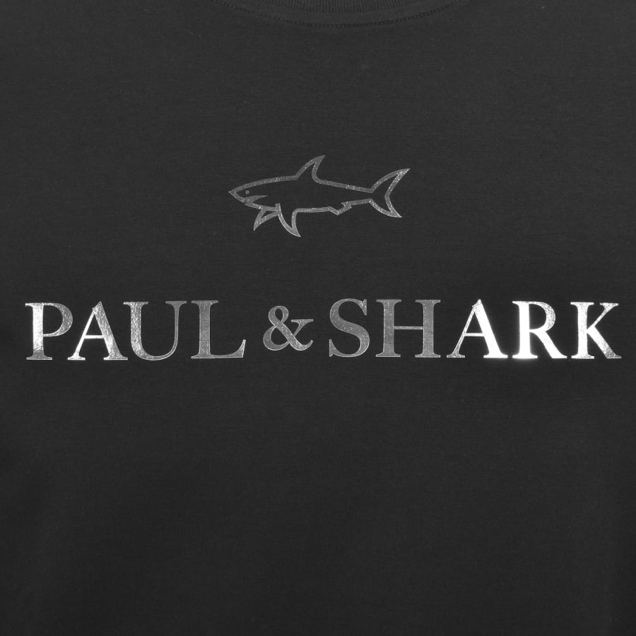 Image number 3 for Paul And Shark Logo Sweatshirt Black