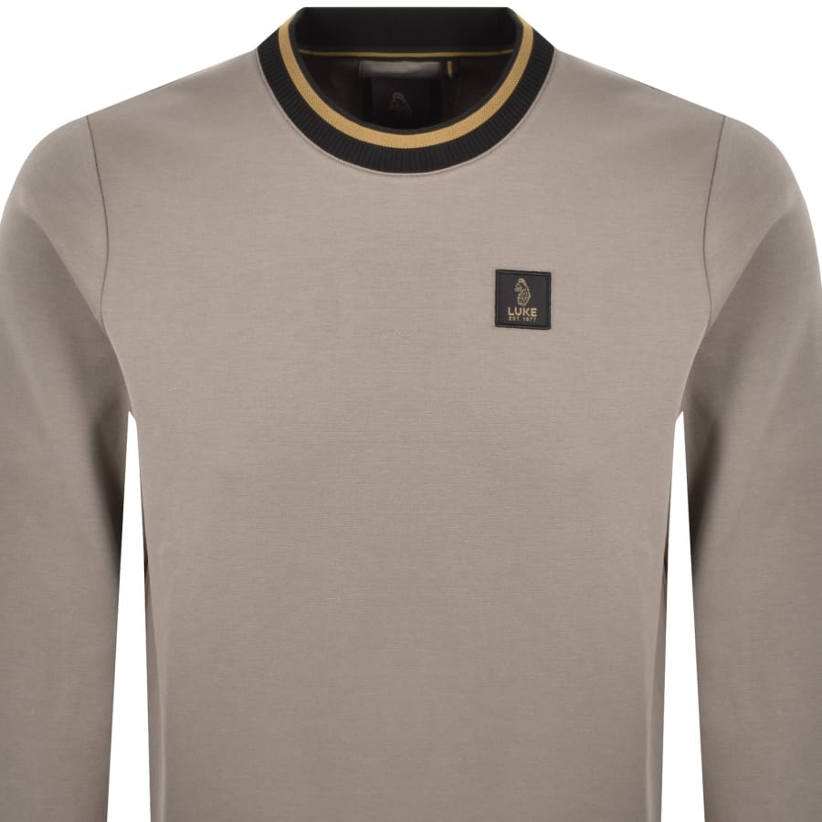 Image number 2 for Luke 1977 Makati Sweatshirt Brown