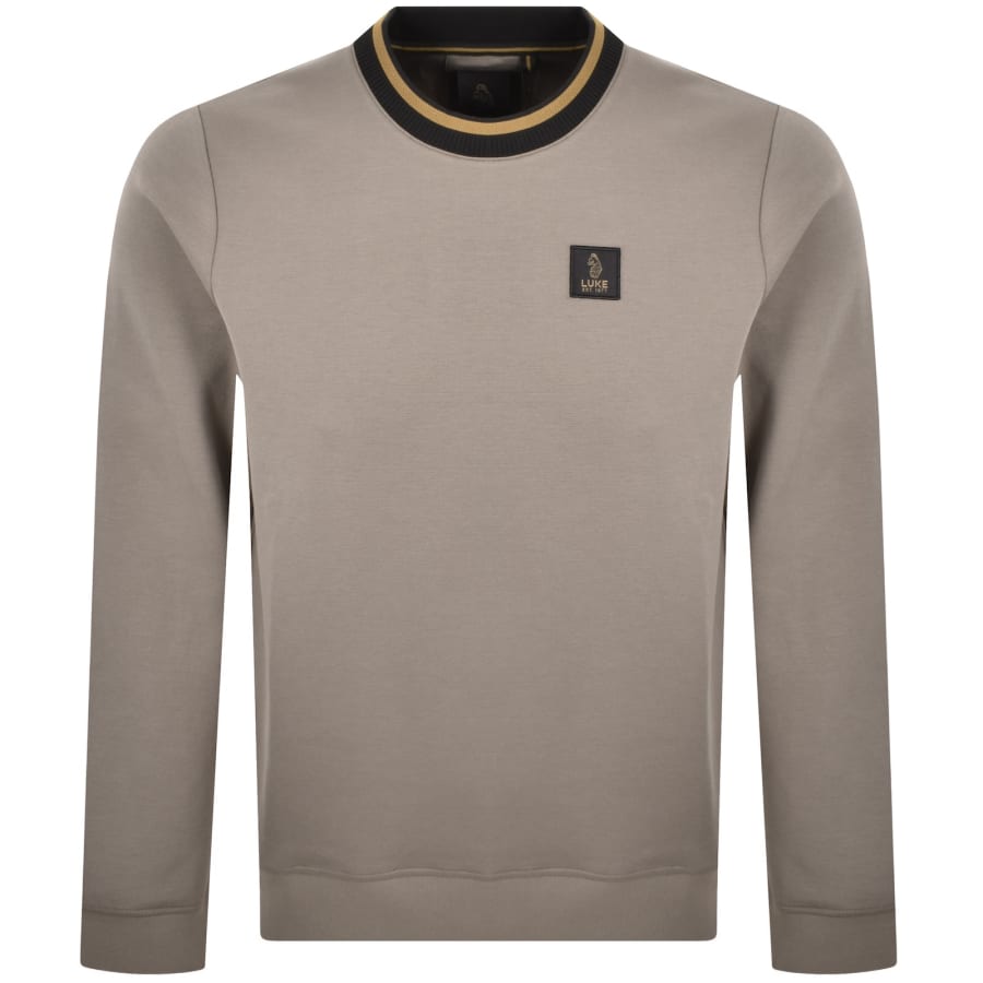 Image number 1 for Luke 1977 Makati Sweatshirt Brown