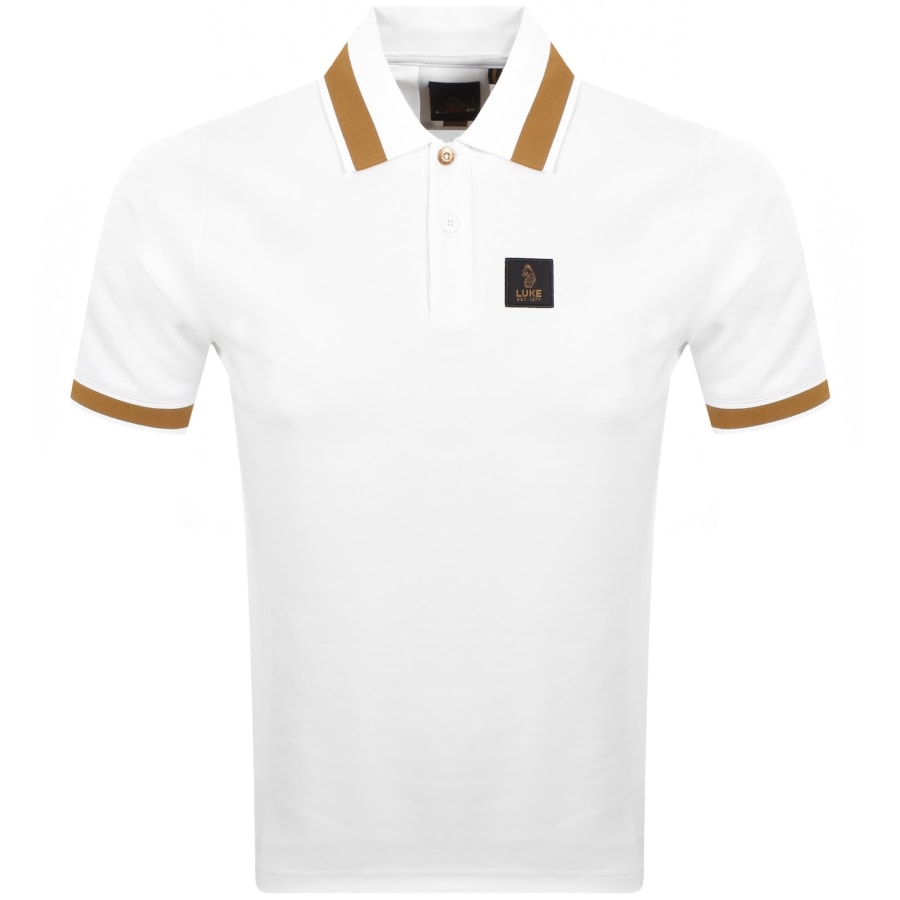 Image number 1 for Luke 1977 Makati Polo T Shirt White