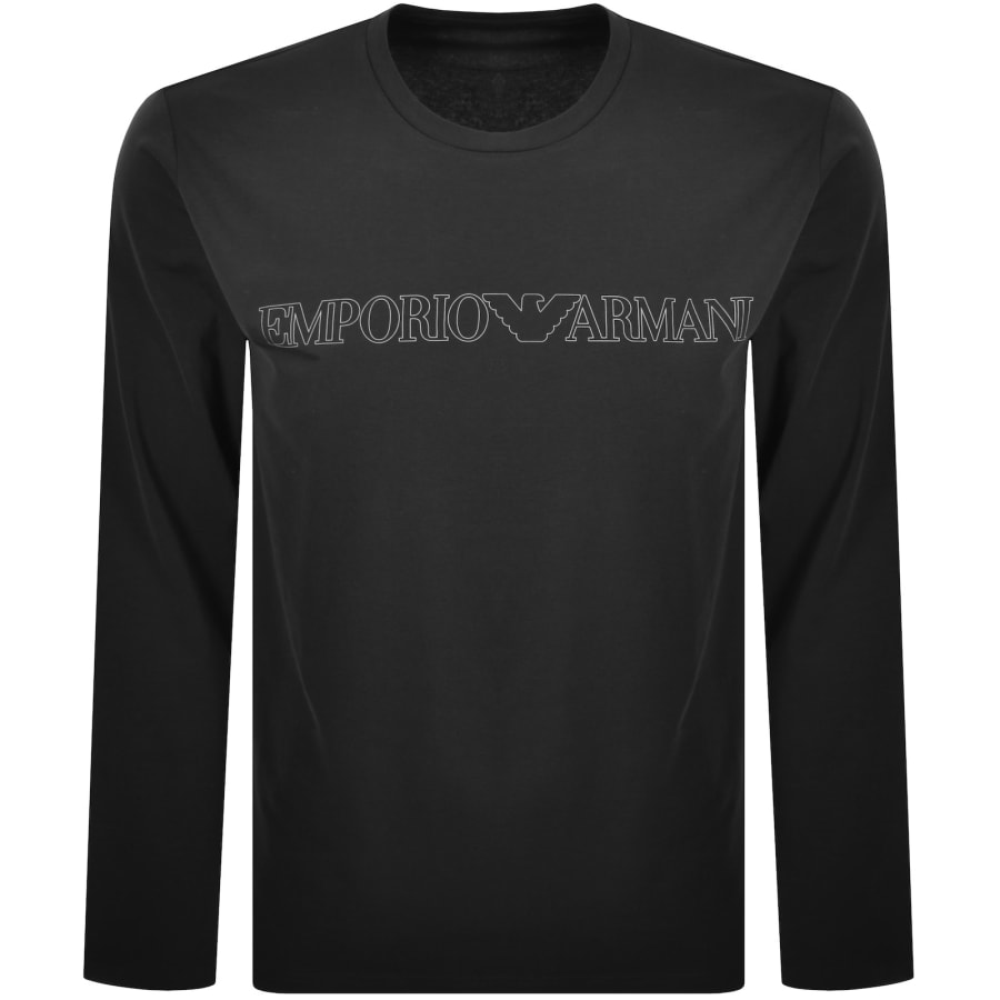 Image number 2 for Emporio Armani Pyjama Loungewear Set Black