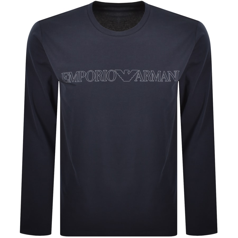 Image number 2 for Emporio Armani Pyjama Loungewear Set Navy