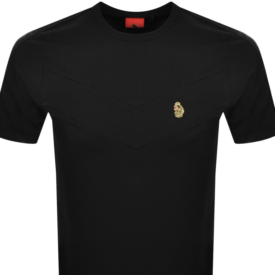 Image number 3 for Luke 1977 Calvia Chevron T Shirt Black