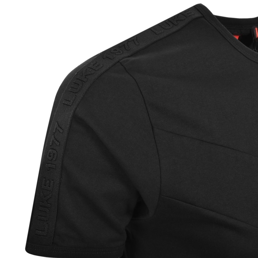 Image number 5 for Luke 1977 Calvia Chevron T Shirt Black