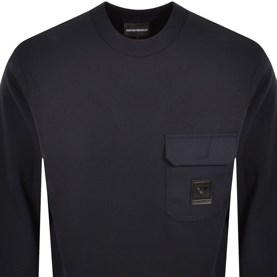 Image number 2 for Emporio Armani Sweatshirt Navy