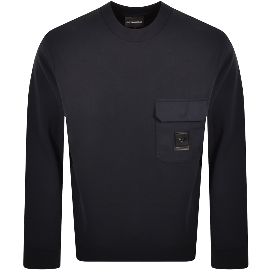 Image number 1 for Emporio Armani Sweatshirt Navy