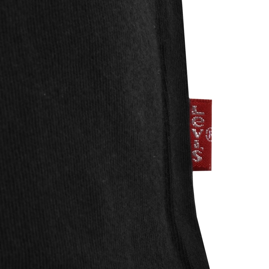 Image number 4 for Levis Short Sleeve Relaxed Fit T Shirt Black
