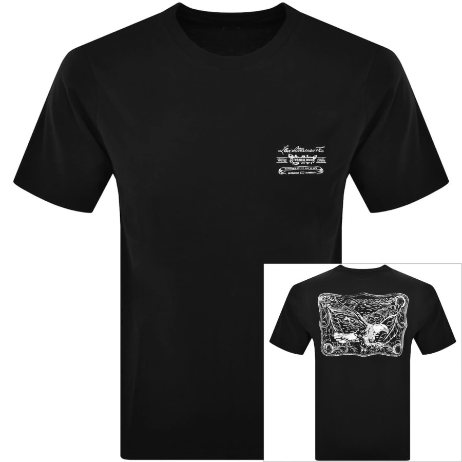 Image number 1 for Levis Short Sleeve Relaxed Fit T Shirt Black