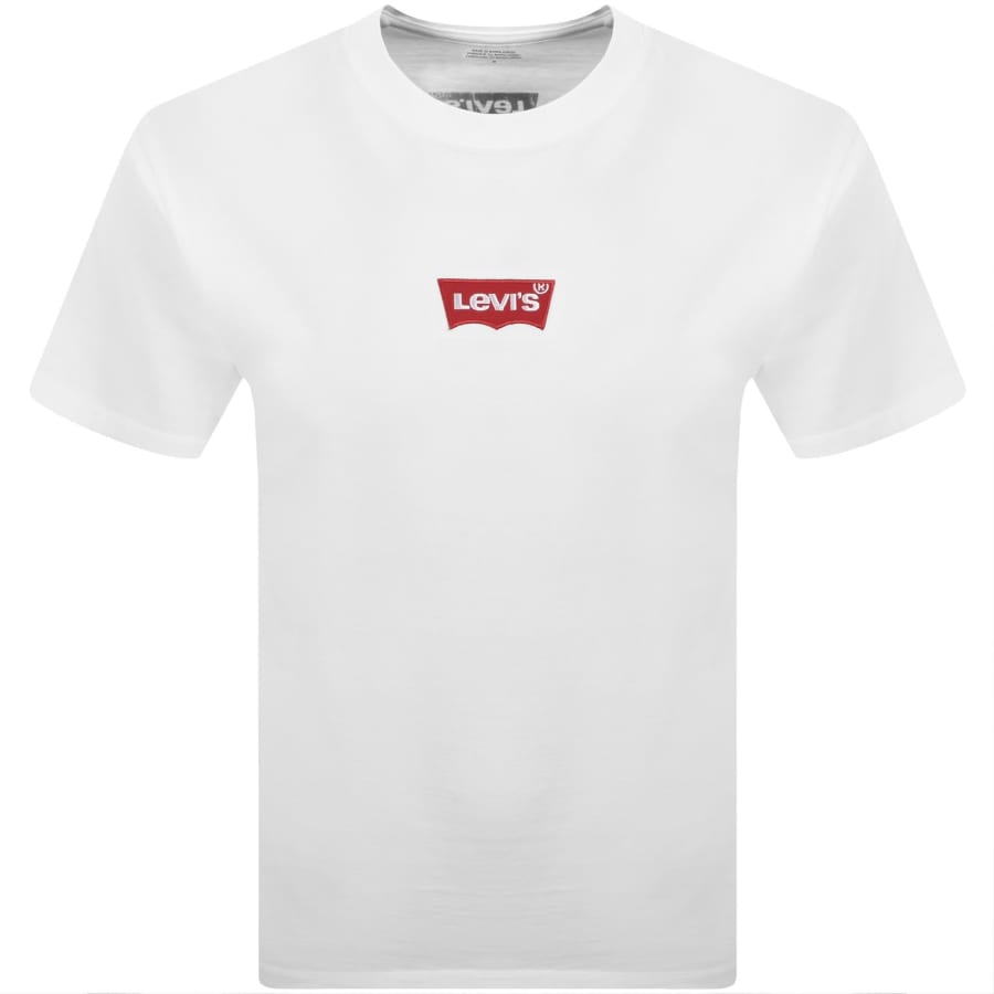 Image number 2 for Levis Original Graphic T Shirt White