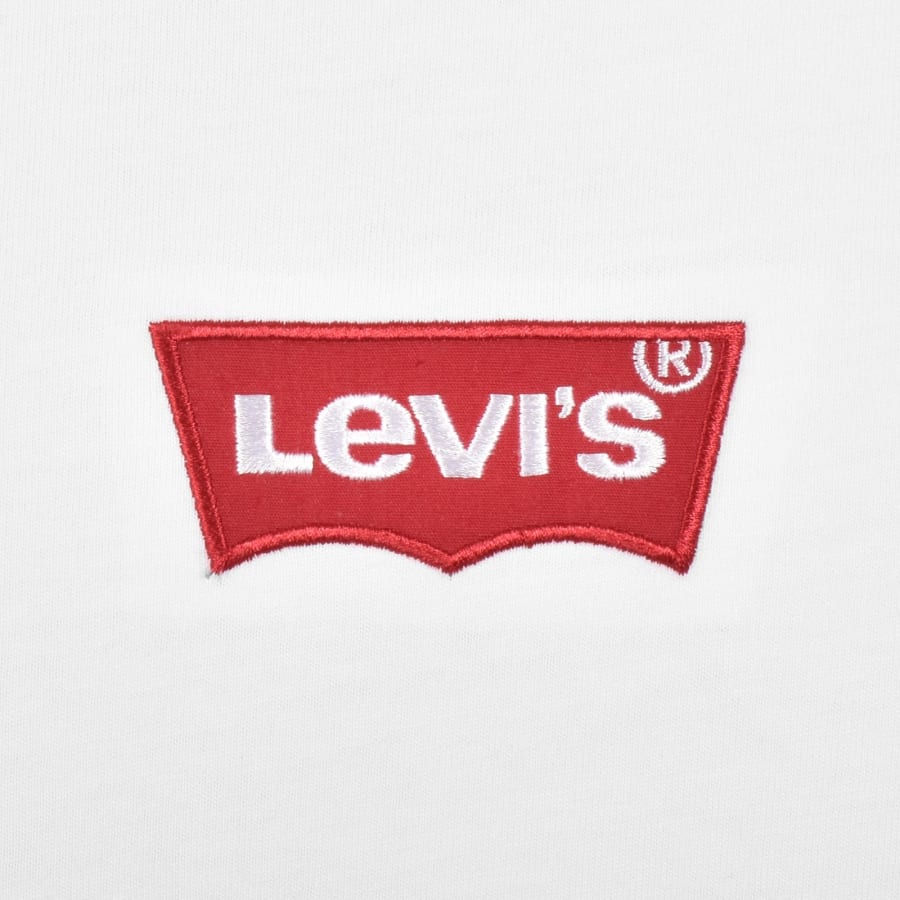 Image number 3 for Levis Original Graphic T Shirt White