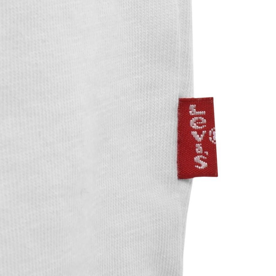 Image number 4 for Levis Original Graphic T Shirt White