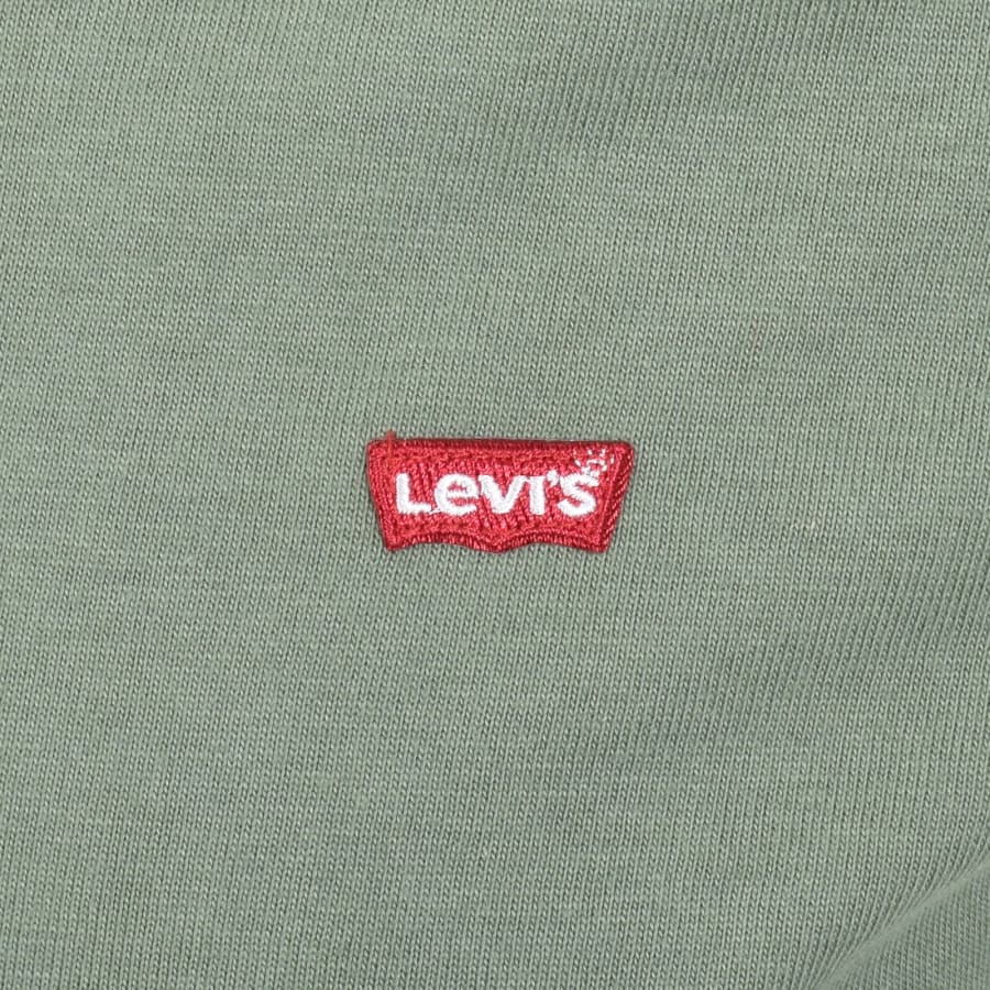 Image number 3 for Levis Original Housemark T Shirt Green