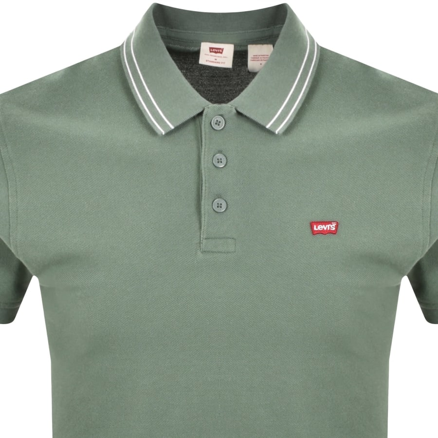 Image number 2 for Levis Housemark Polo Vine Green