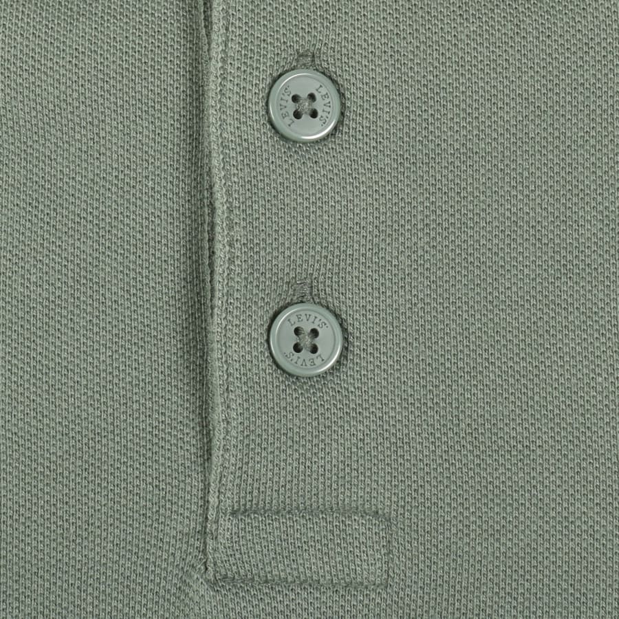 Image number 4 for Levis Housemark Polo Vine Green