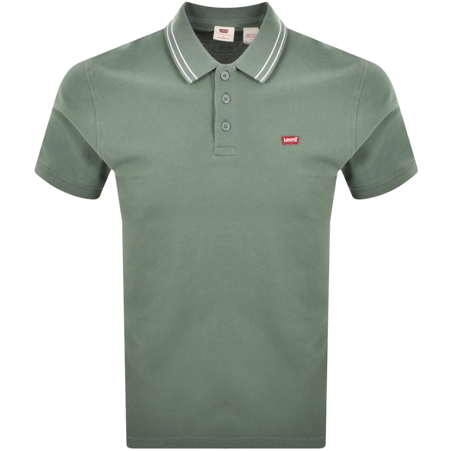Image number 1 for Levis Housemark Polo Vine Green