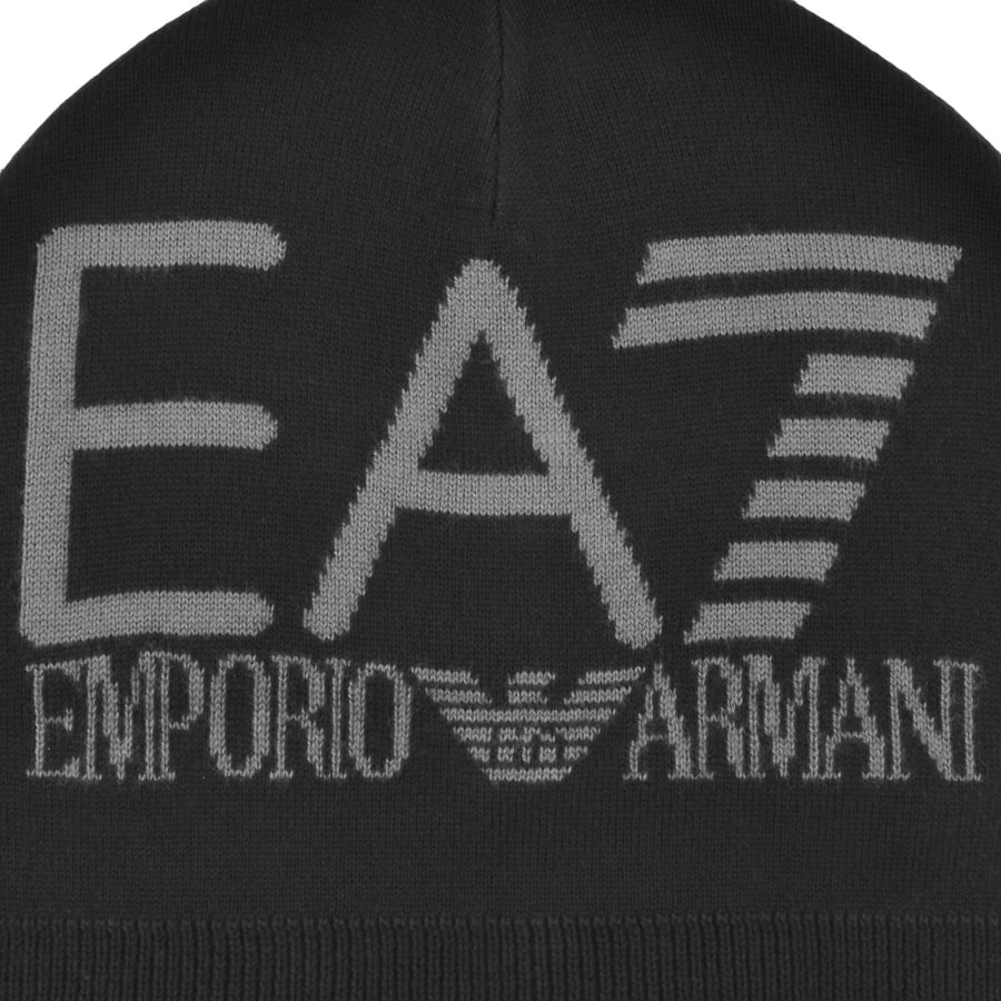 Image number 3 for EA7 Emporio Armani Beanie Hat Black