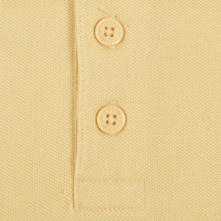 Image number 4 for Levis Housemark Polo Straw Yellow