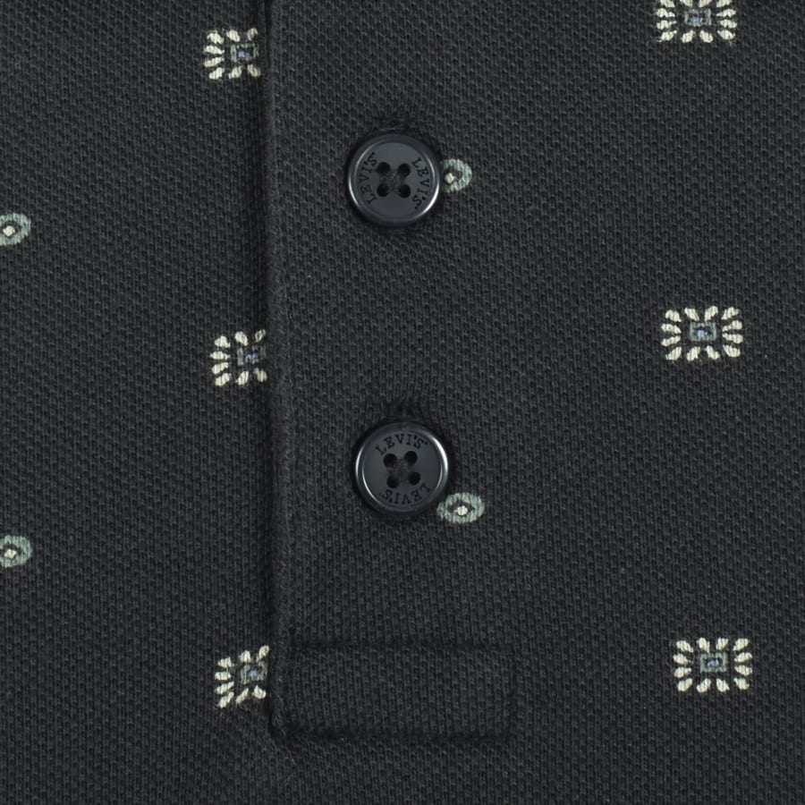 Image number 4 for Levis Housemark Polo Black