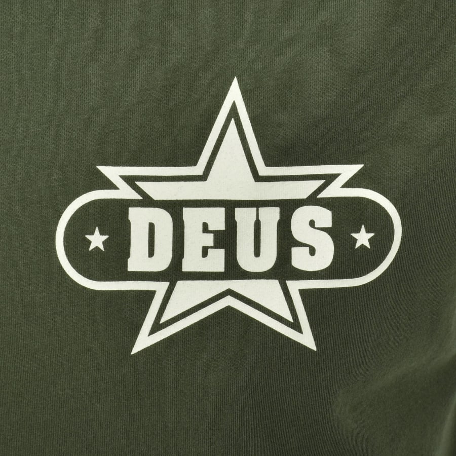 Image number 3 for Deus Ex Machina Gumshoe T Shirt Green