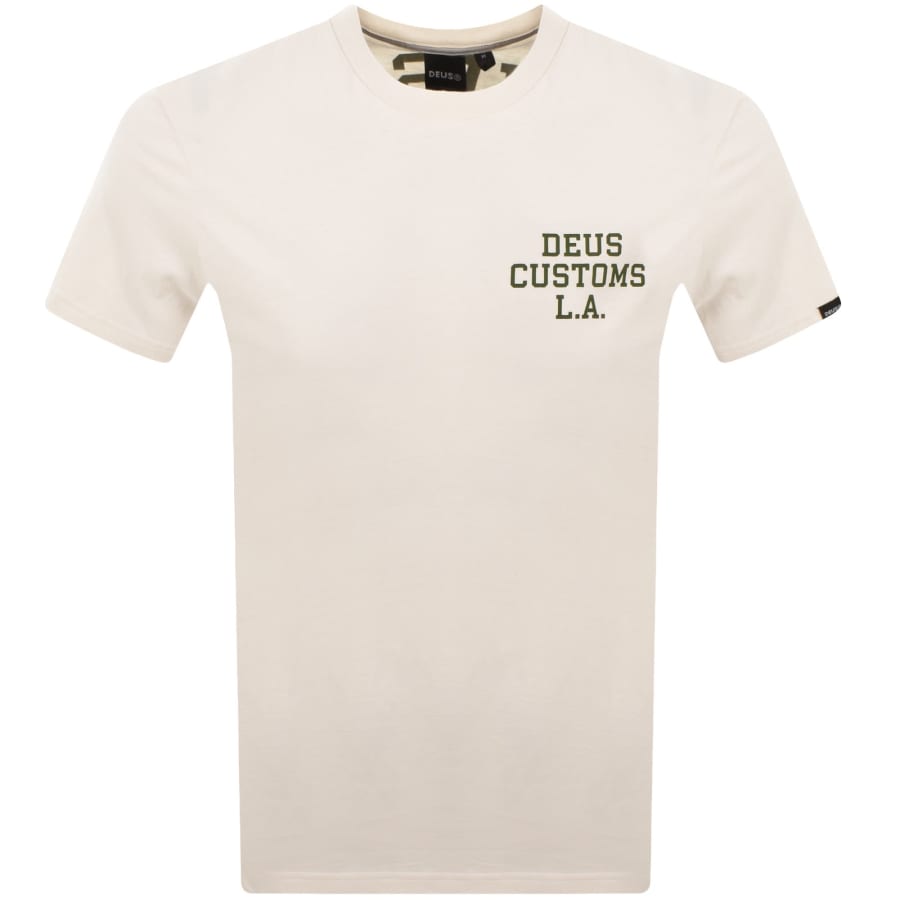 Image number 2 for Deus Ex Machina Quickbeak T Shirt Off White