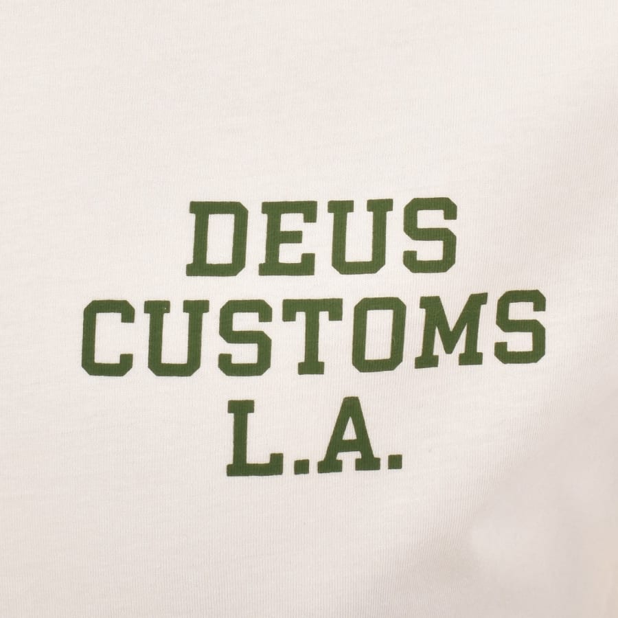 Image number 3 for Deus Ex Machina Quickbeak T Shirt Off White