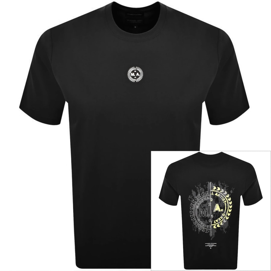 Image number 1 for Marshall Artist Photek Back Print T Shirt Black