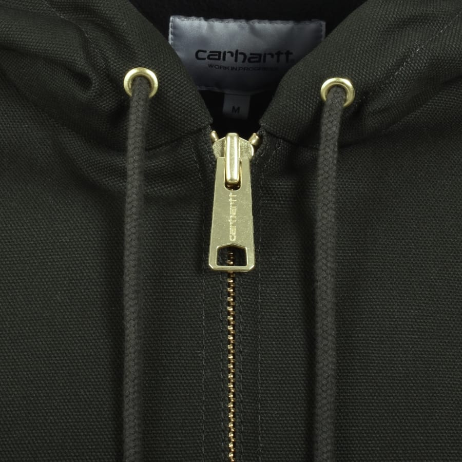 Image number 4 for Carhartt WIP Active Jacket Olive Green