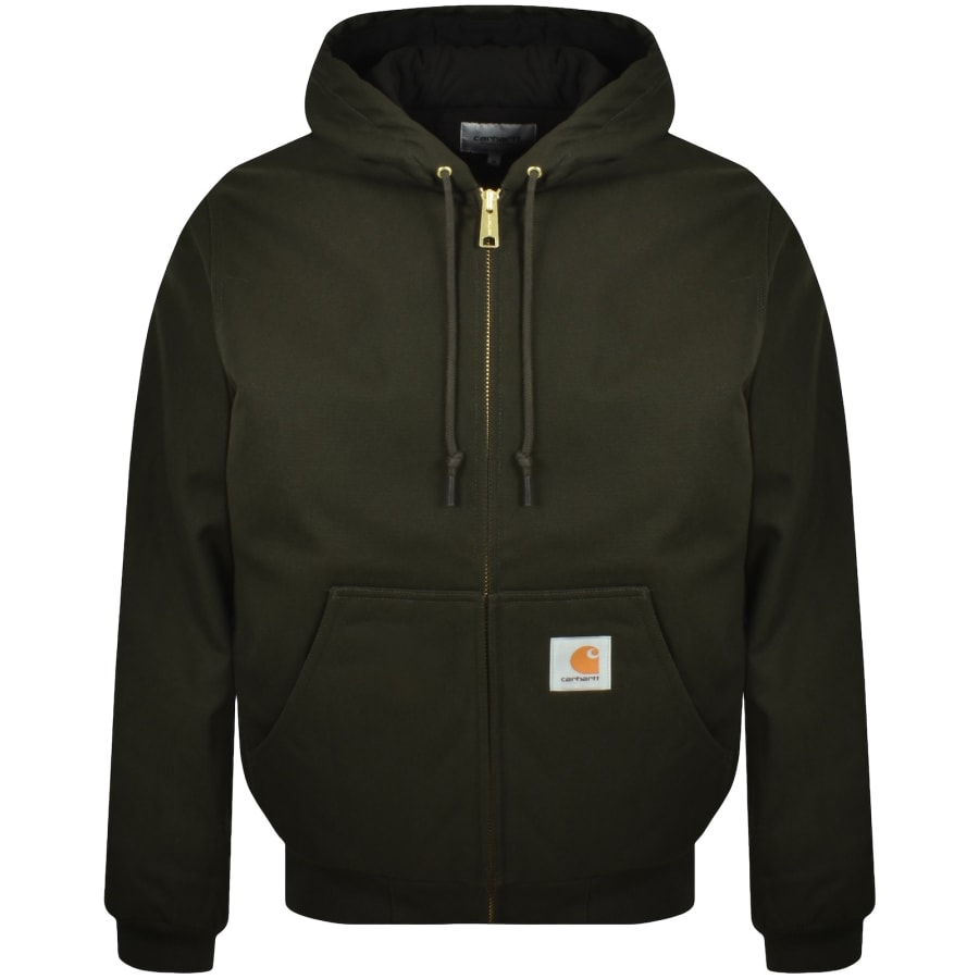 Image number 1 for Carhartt WIP Active Jacket Olive Green