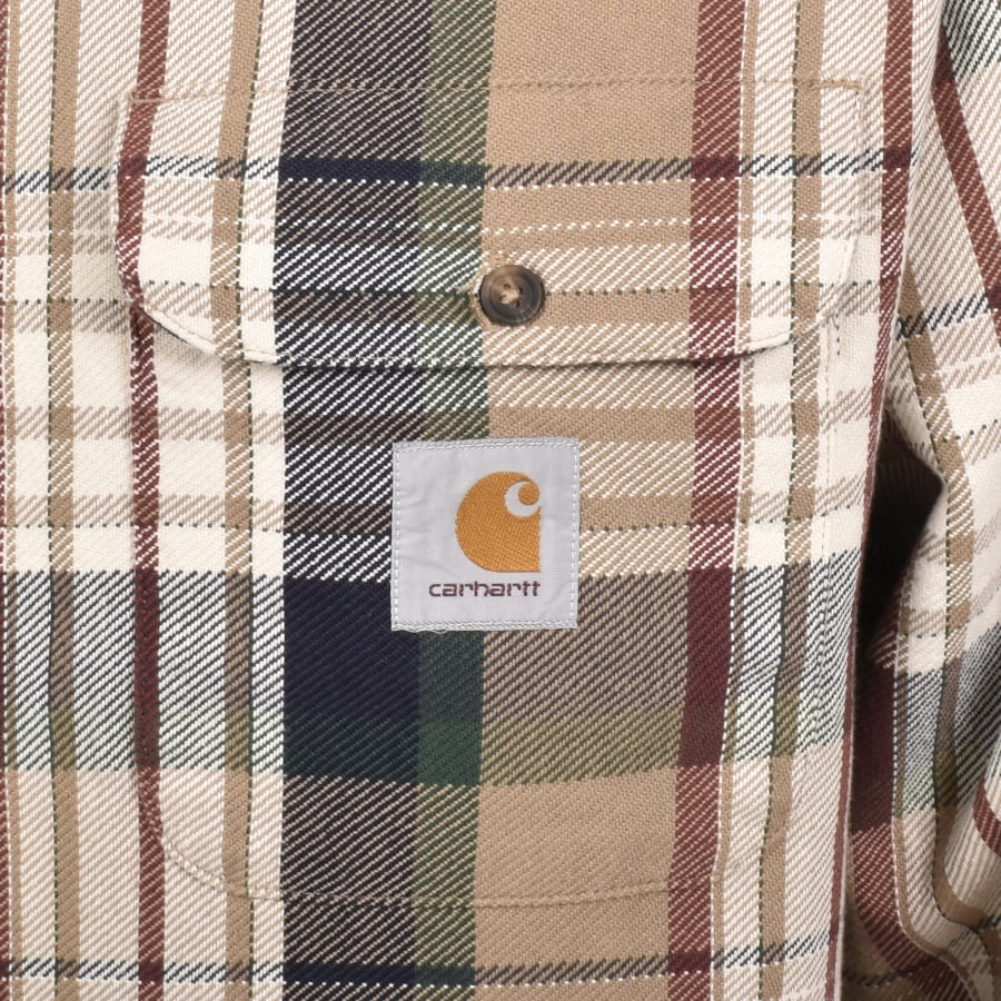 Image number 3 for Carhartt WIP Tamblyn Long Sleeve Shirt Check