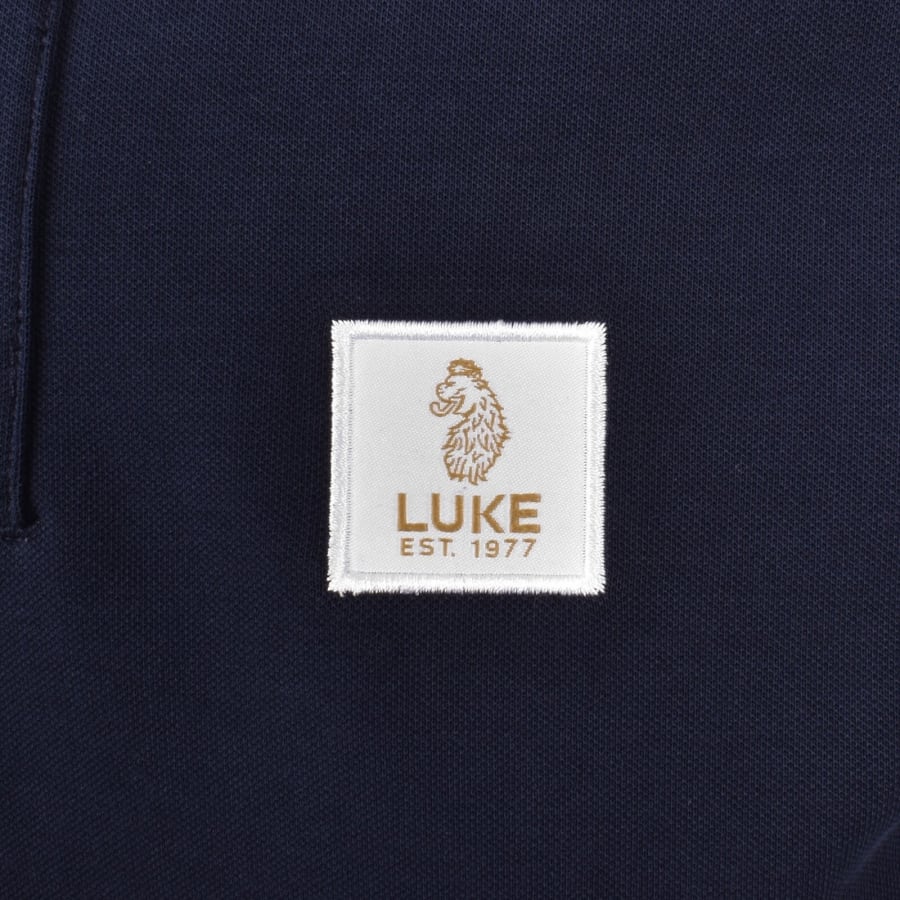 Image number 3 for Luke 1977 Makati Polo T Shirt Dark Navy