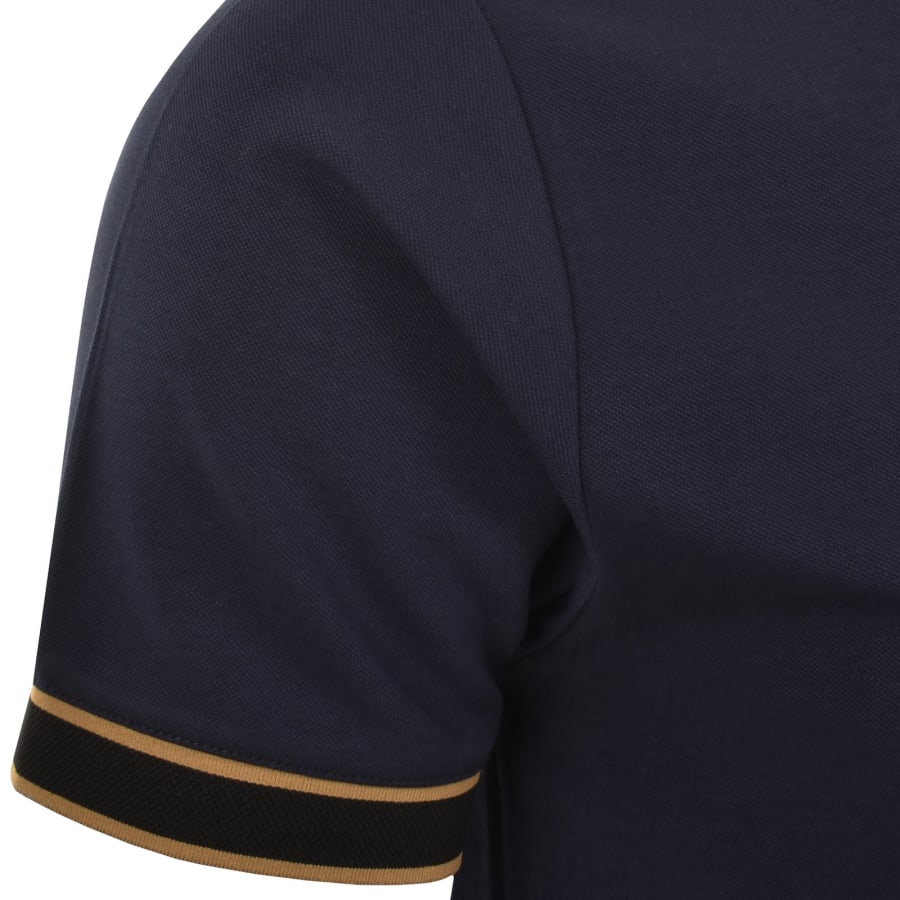Image number 4 for Luke 1977 Makati Polo T Shirt Dark Navy