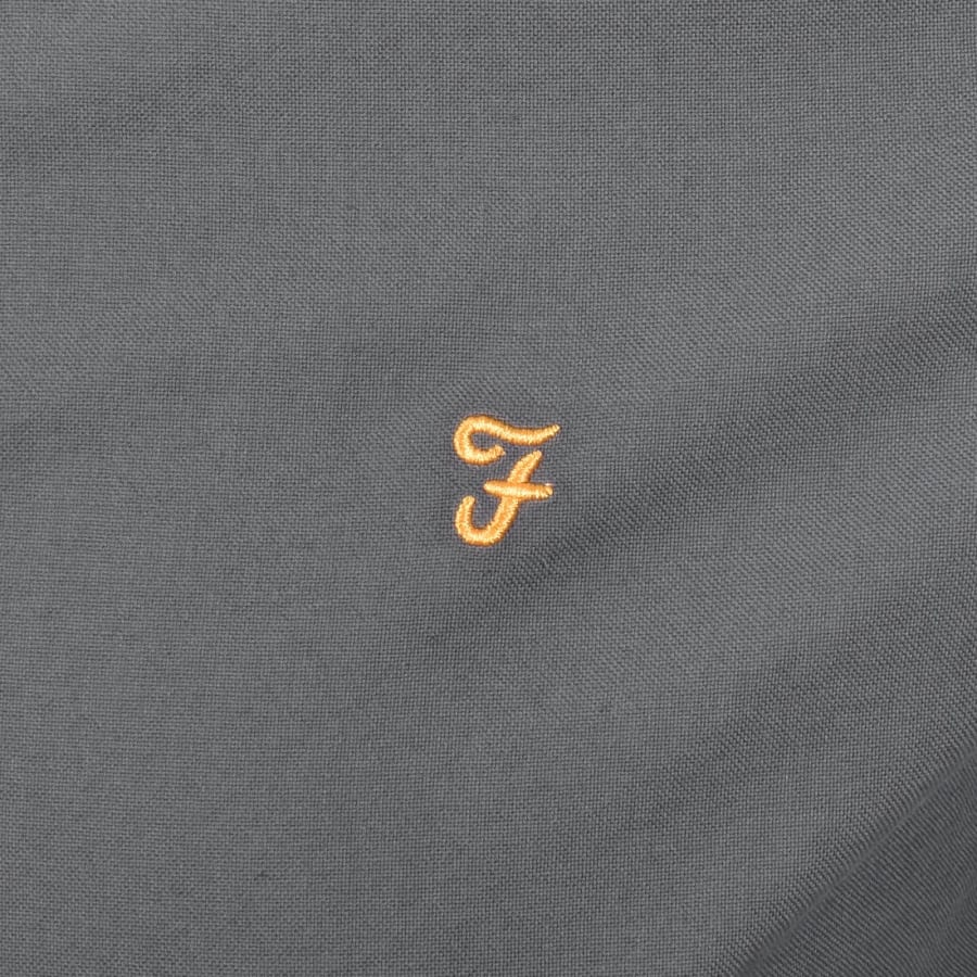 Image number 3 for Farah Brewer Long Sleeve Shirt Grey