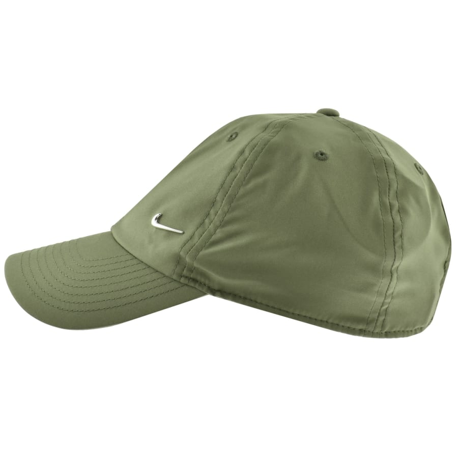 Image number 2 for Nike Club Metal Swoosh Cap Green