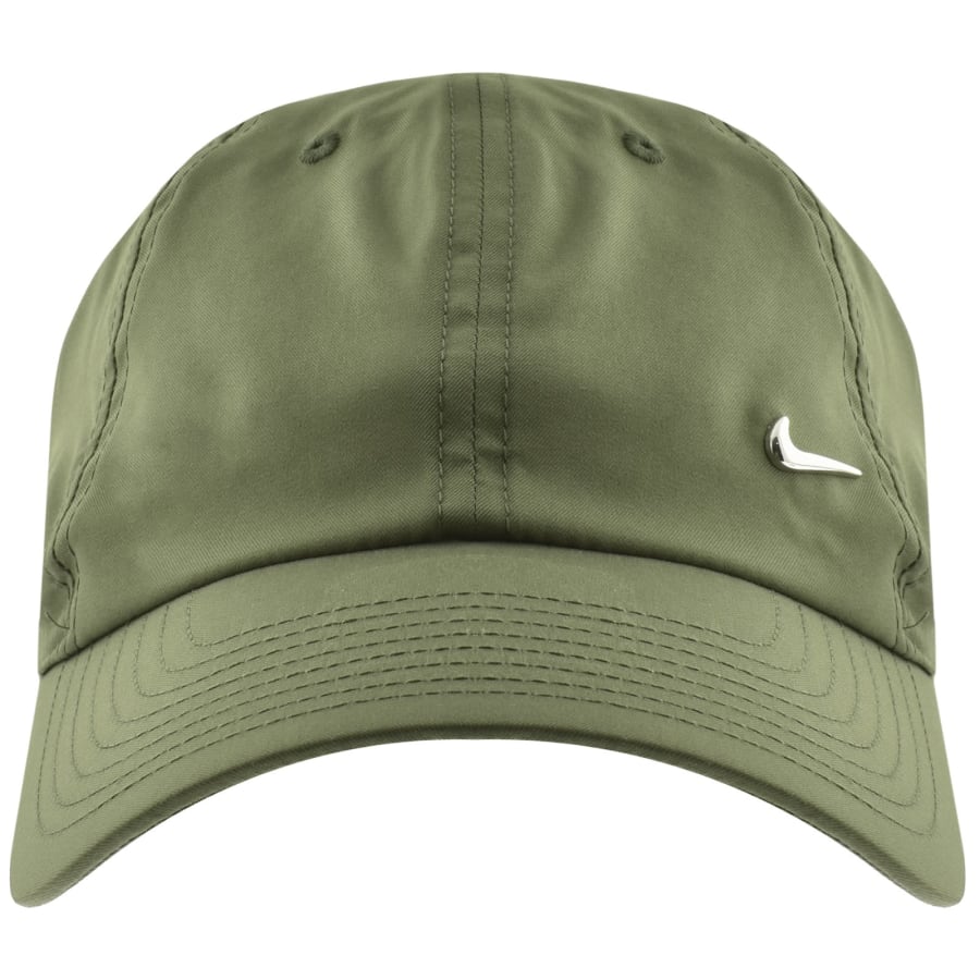 Image number 1 for Nike Club Metal Swoosh Cap Green