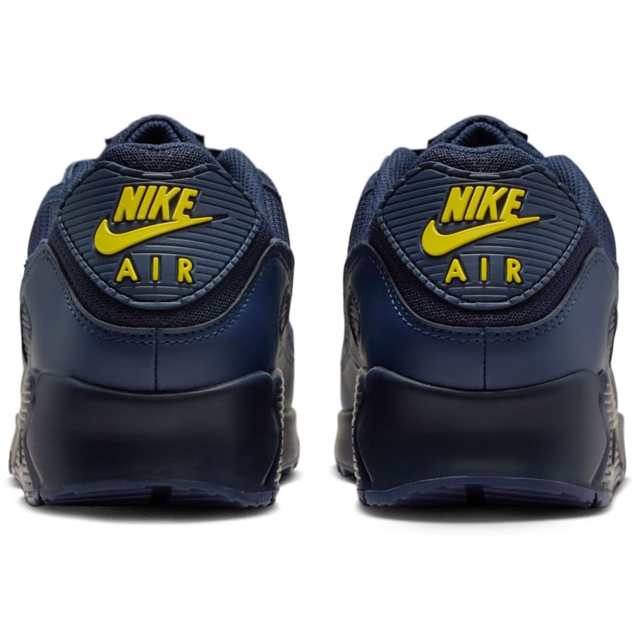 Image number 2 for Nike Air Max 90 Trainers Navy