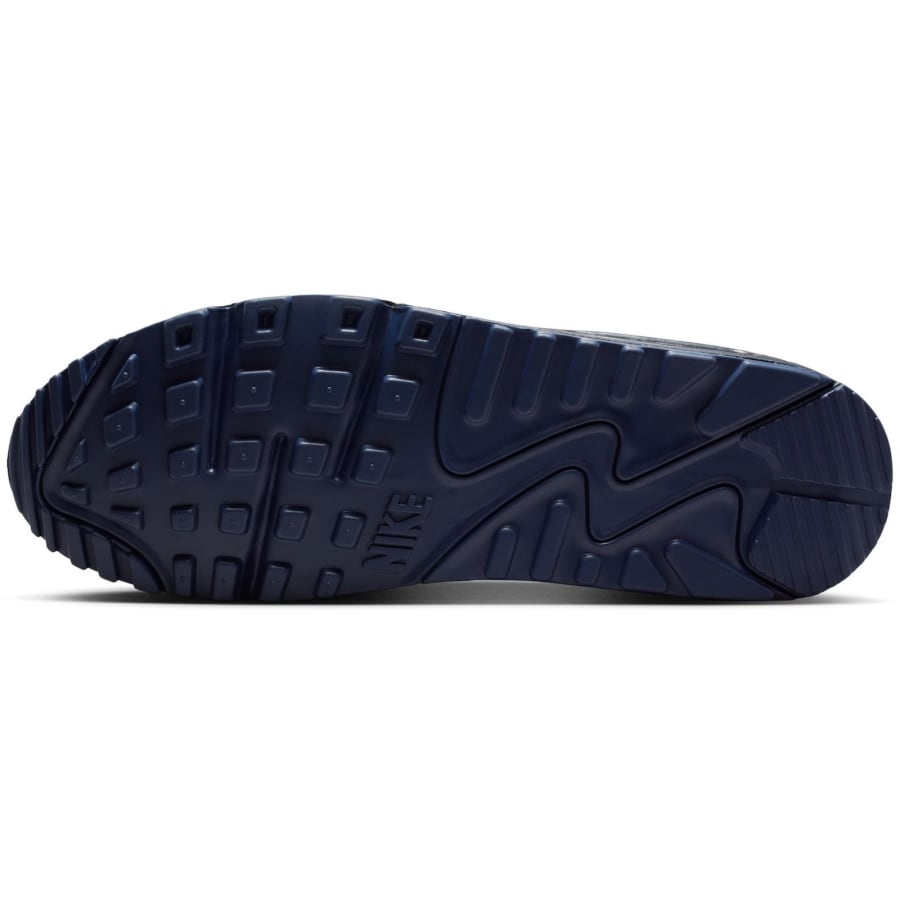 Image number 4 for Nike Air Max 90 Trainers Navy