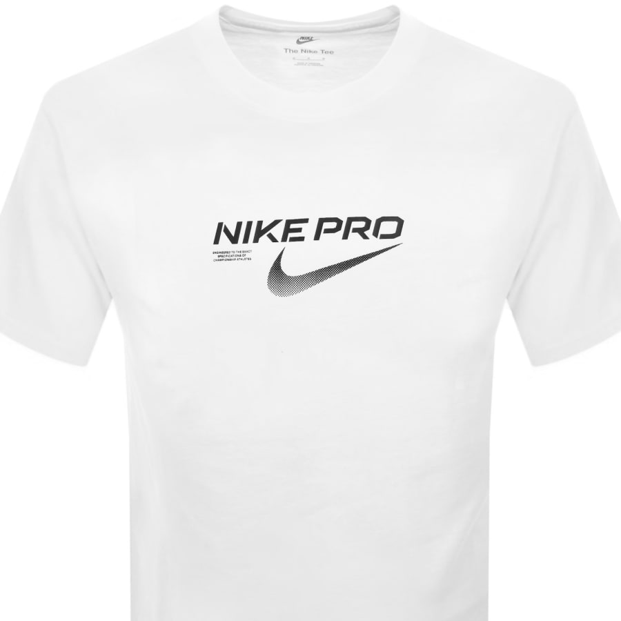 Image number 2 for Nike Training Dri Fit Pro T Shirt White