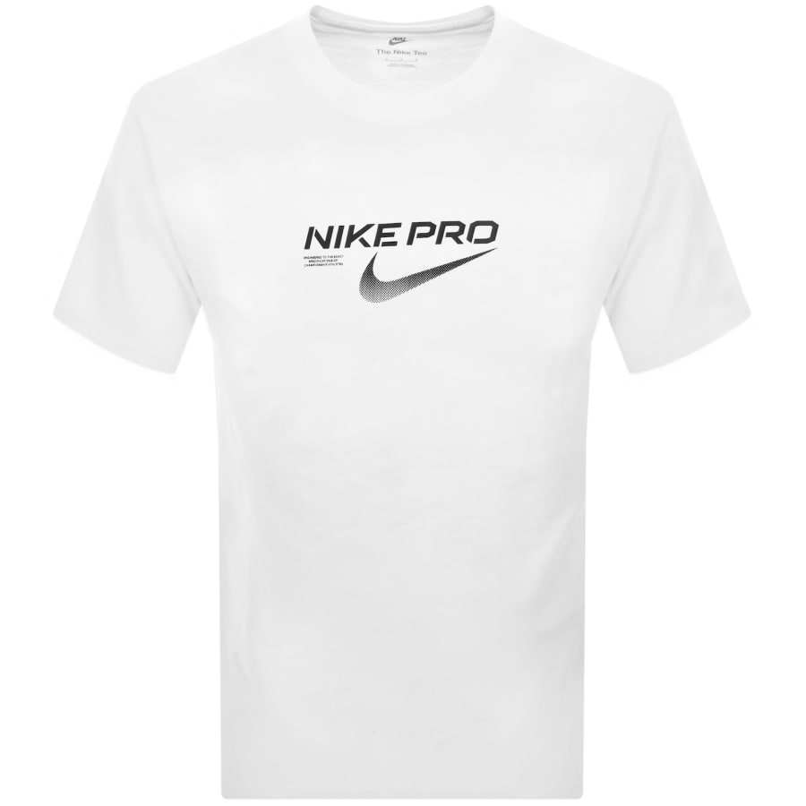 Image number 1 for Nike Training Dri Fit Pro T Shirt White