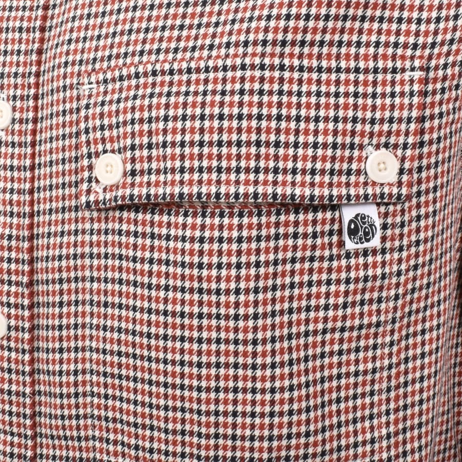 Image number 3 for Pretty Green Wykeham Check Shirt Navy