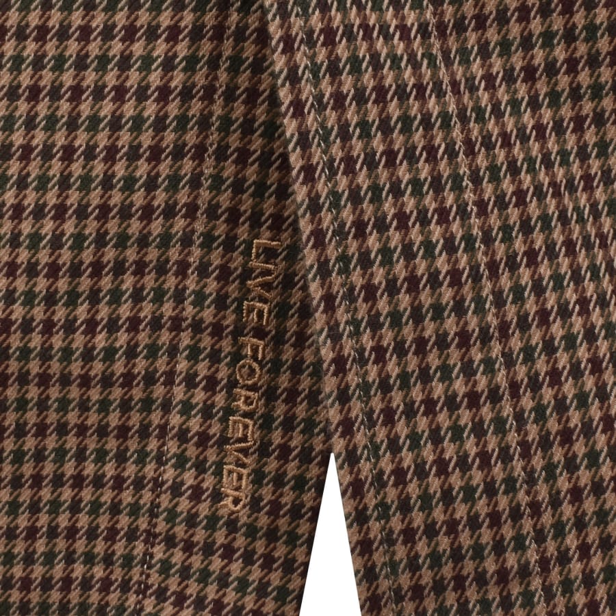 Image number 5 for Pretty Green Wykeham Check Shirt Khaki