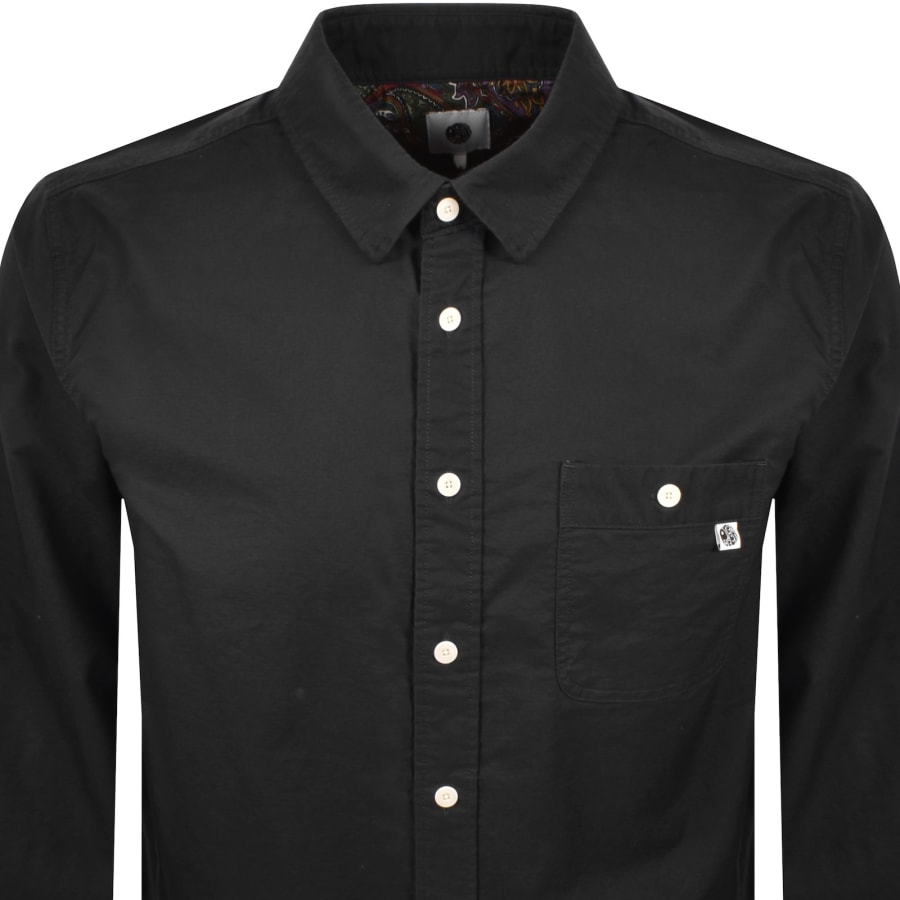 Image number 2 for Pretty Green House Oxford Shirt Black