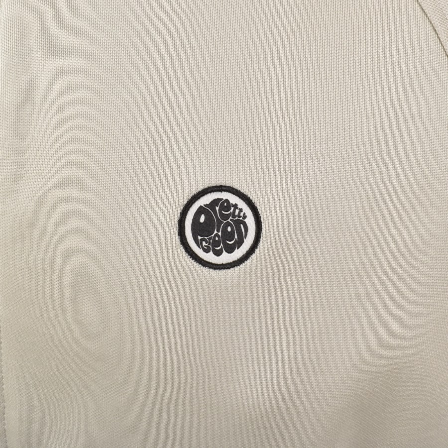 Image number 3 for Pretty Green Highbank Track Top Beige