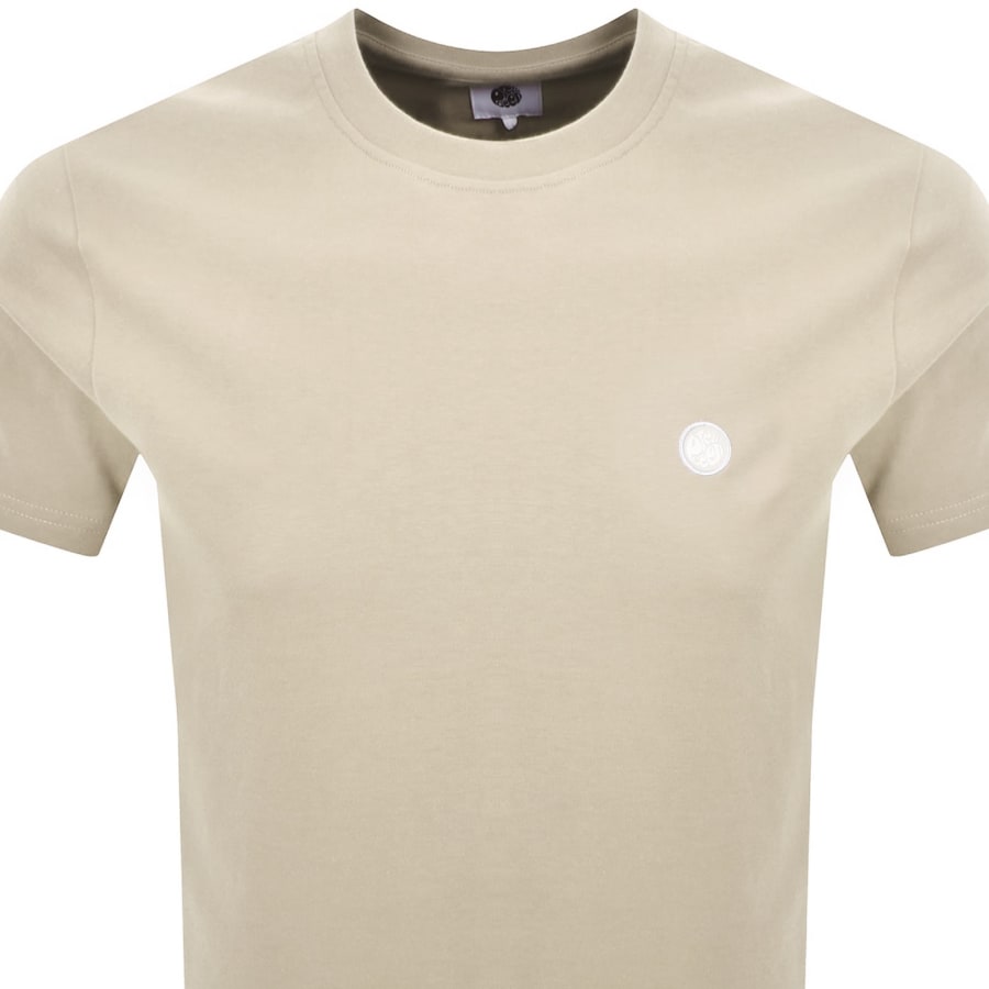 Image number 2 for Pretty Green Mitchell Crew Neck T Shirt Grey