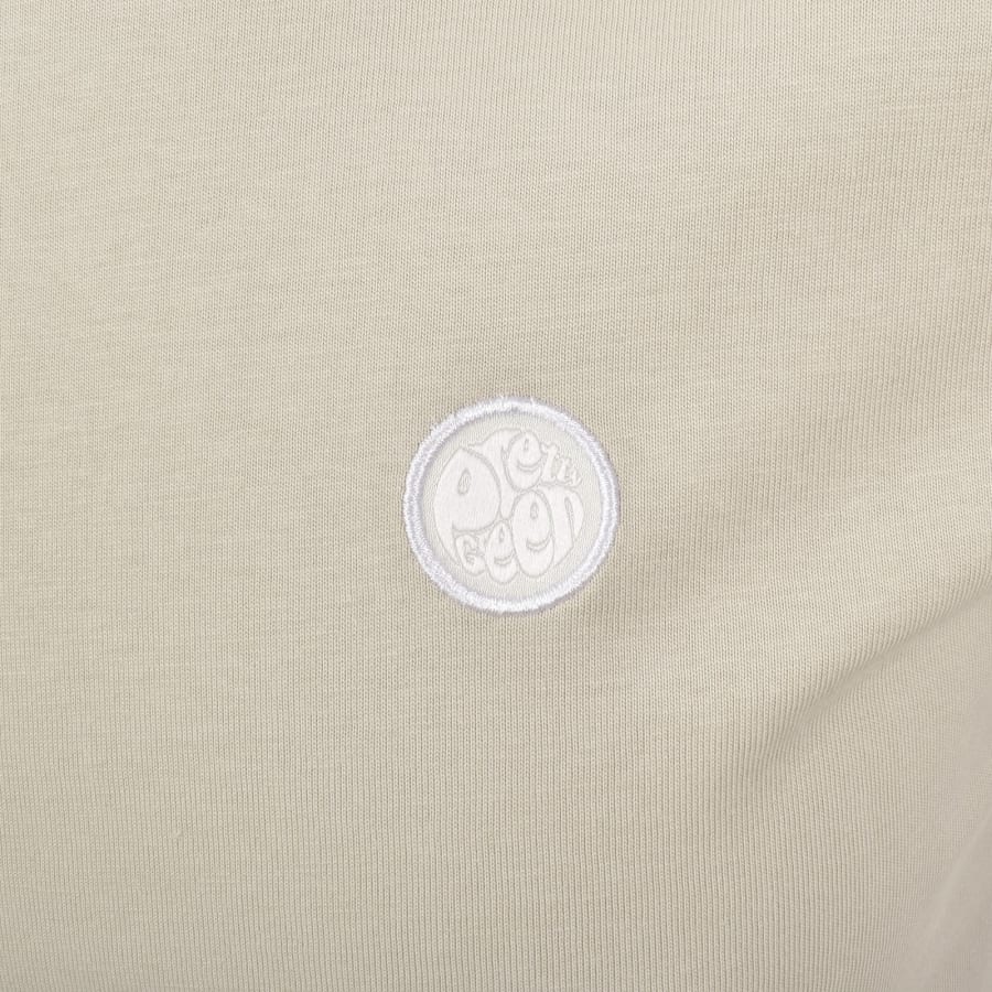 Image number 3 for Pretty Green Mitchell Crew Neck T Shirt Grey
