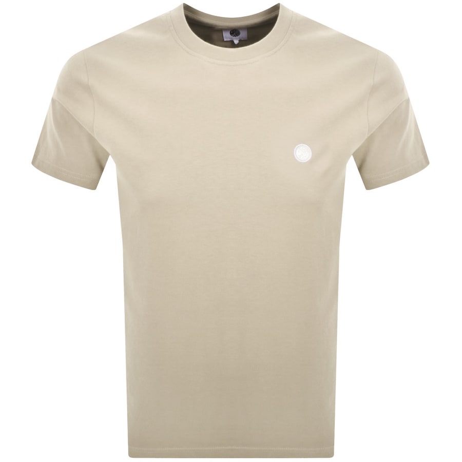 Image number 1 for Pretty Green Mitchell Crew Neck T Shirt Grey